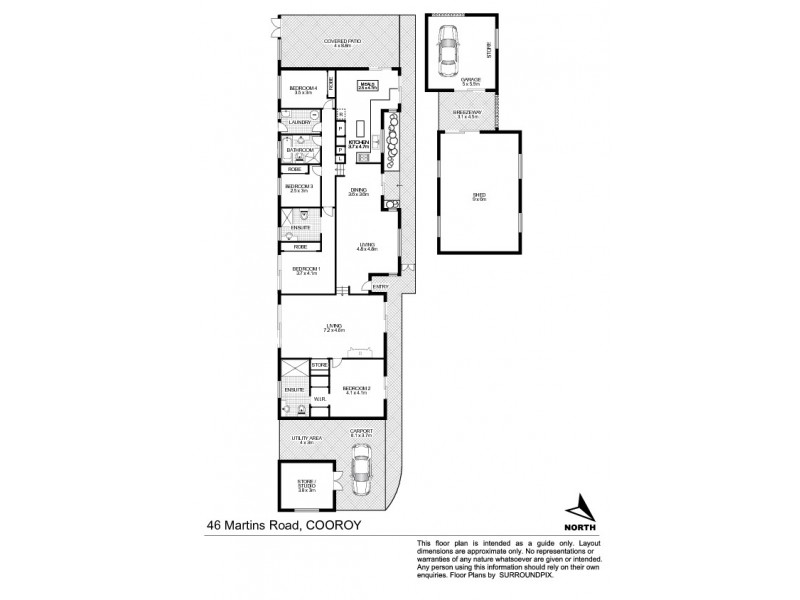 46 Martins Road, Cooroy QLD 4563 Floorplan
