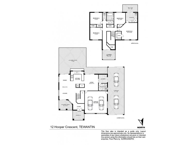 12 Hooper Cres, Tewantin QLD 4565 Floorplan