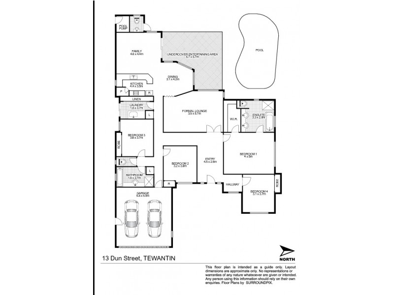 13 Dun Street, Tewantin QLD 4565 Floorplan