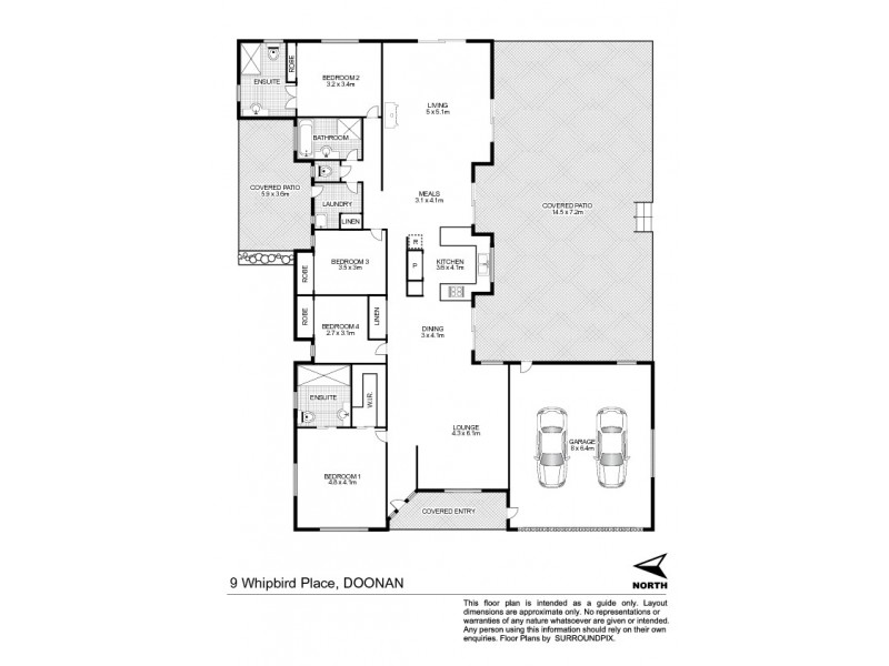 9 Whipbird Place, Doonan QLD 4562 Floorplan