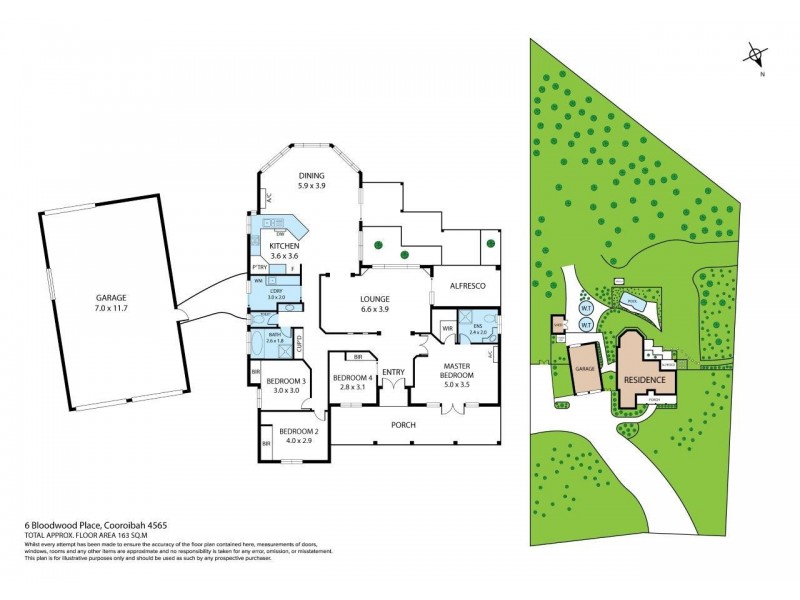 6 Bloodwood Place, Cooroibah QLD 4565 Floorplan