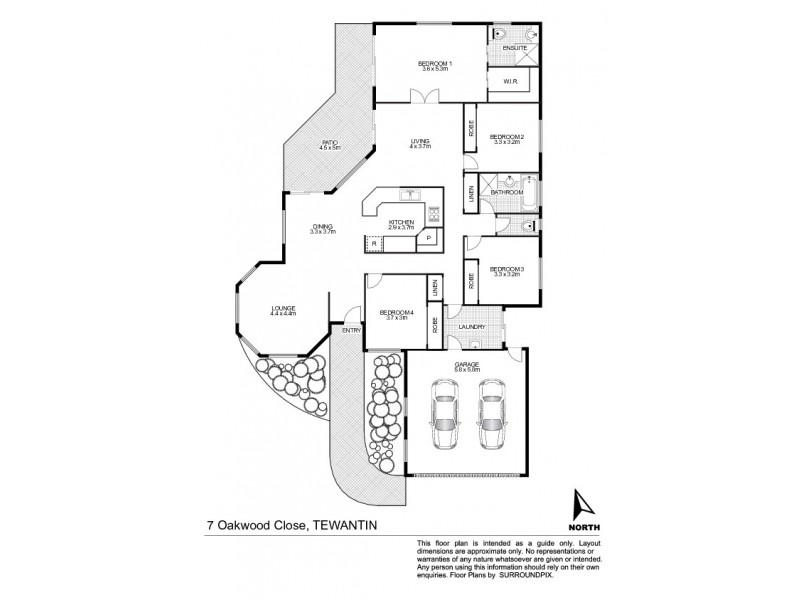 7 Oakwood Close, Tewantin QLD 4565 Floorplan