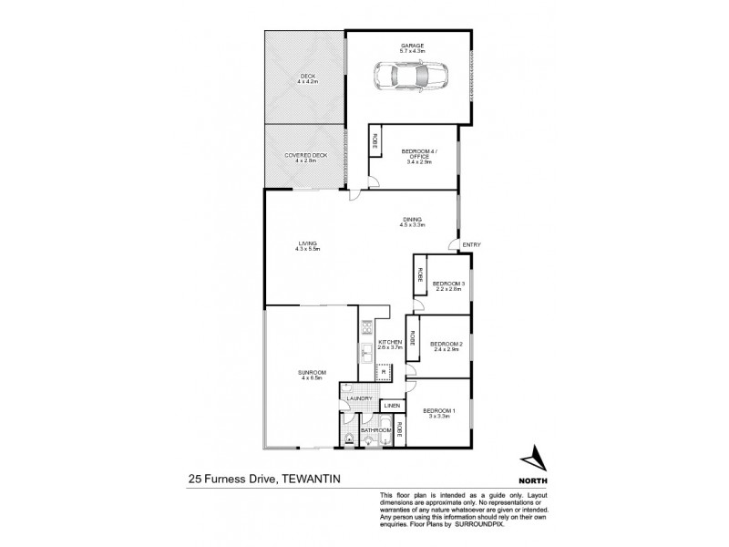 25 Furness Drive, Tewantin QLD 4565 Floorplan