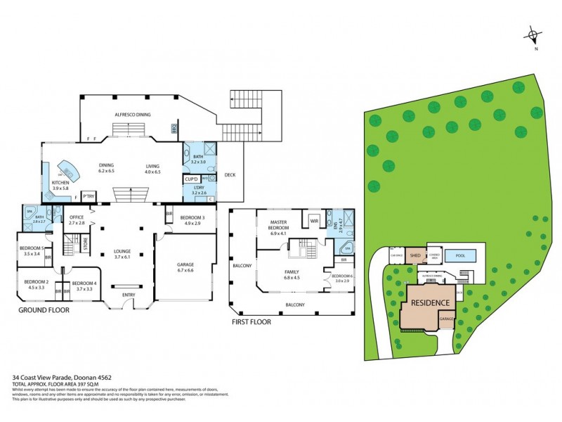 34 COAST VIEW PARADE, Doonan QLD 4562 Floorplan