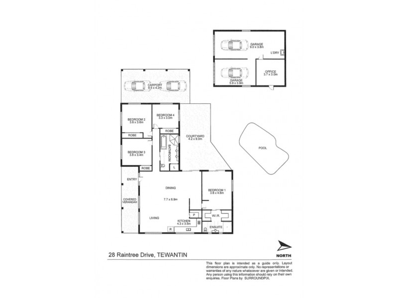 28 Raintree Drive, Tewantin QLD 4565 Floorplan