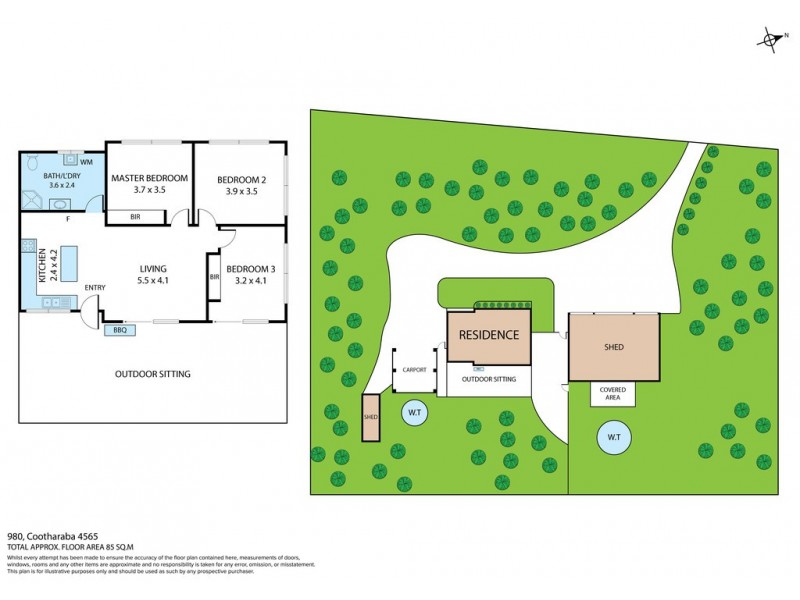 980 Cootharaba Road, Cootharaba QLD 4565 Floorplan