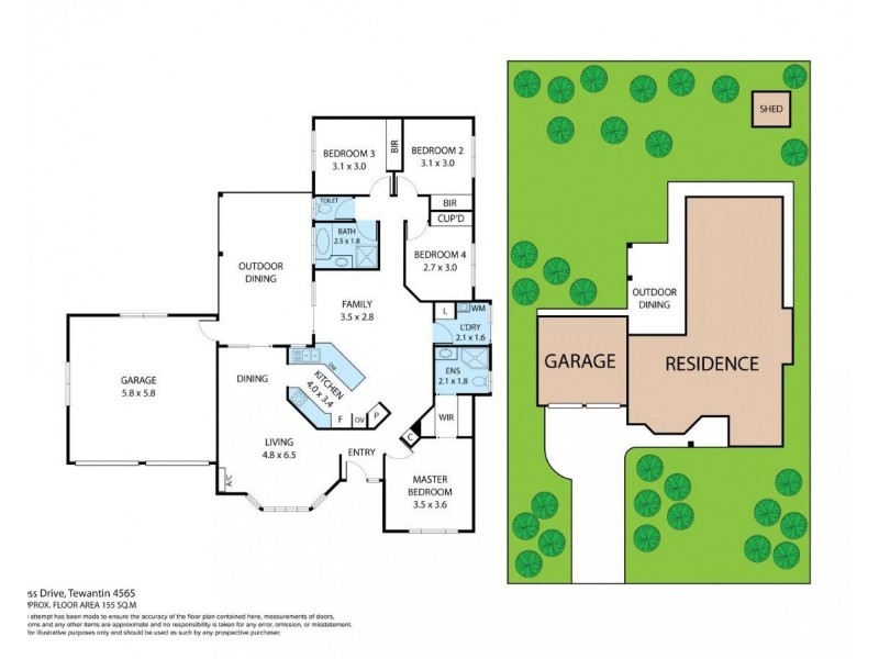 6 Burgess Drive, Tewantin QLD 4565 Floorplan