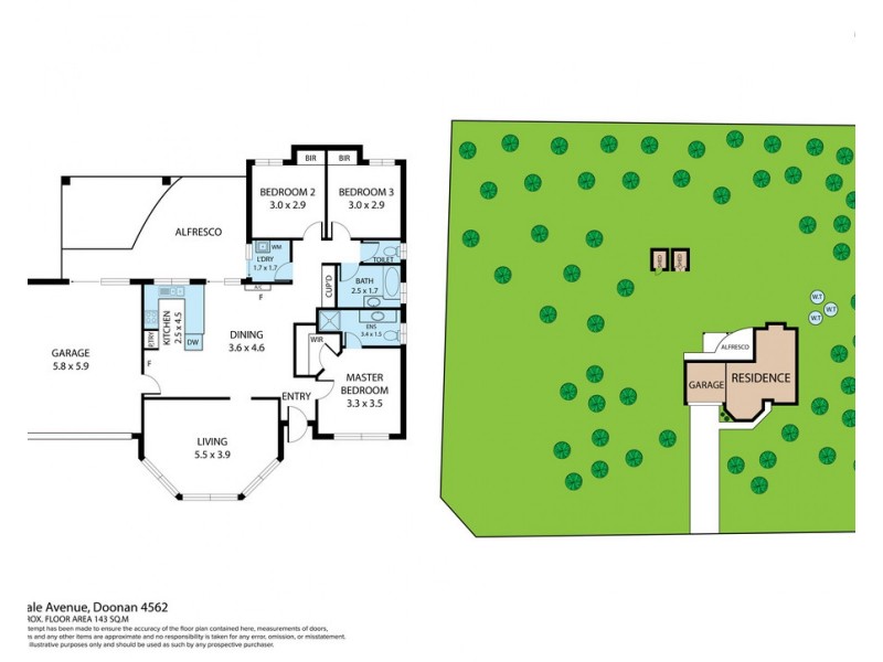 1 PARKDALE AVENUE, Doonan QLD 4562 Floorplan