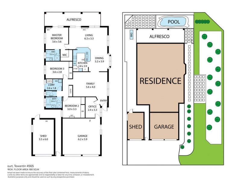 1 Olive Court, Tewantin QLD 4565 Floorplan
