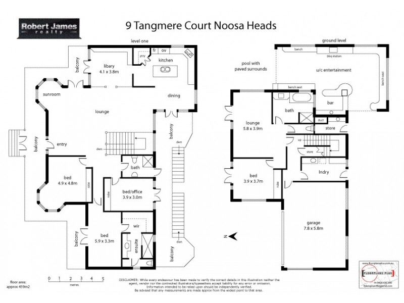 9 Tangmere Court, Noosa Heads QLD 4567 Floorplan