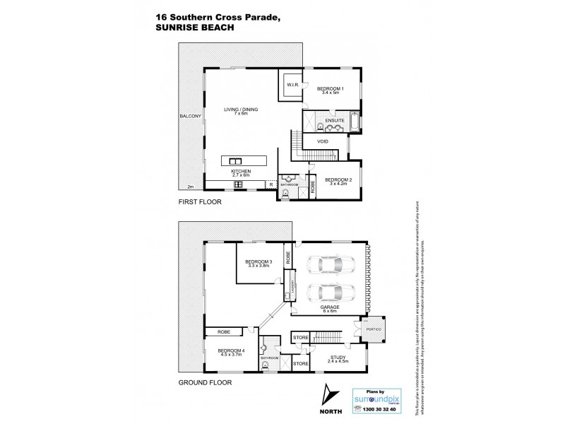 16 Southern Cross Parade, Sunrise Beach QLD 4567 Floorplan