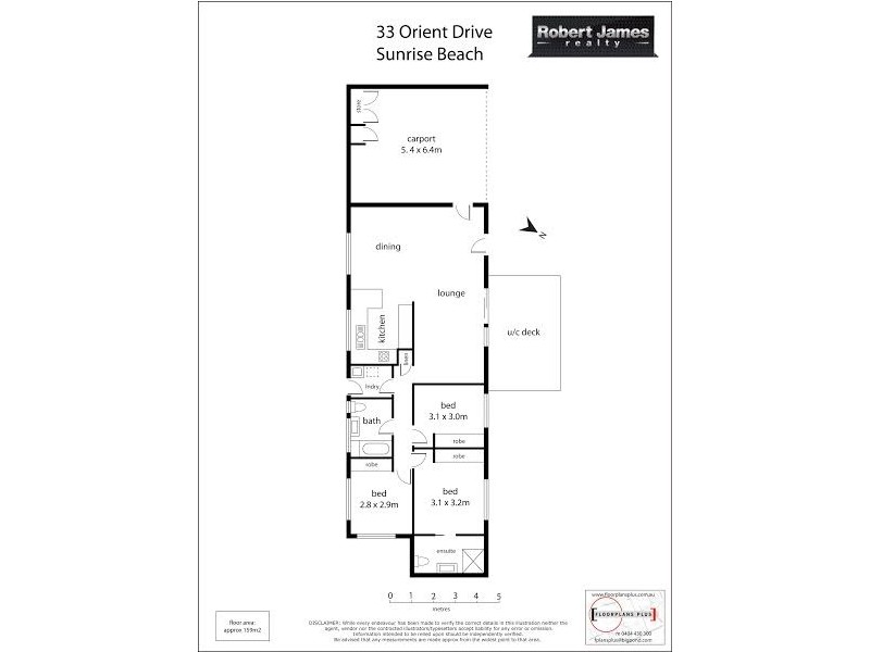 33 Orient Drive, Sunrise Beach QLD 4567 Floorplan