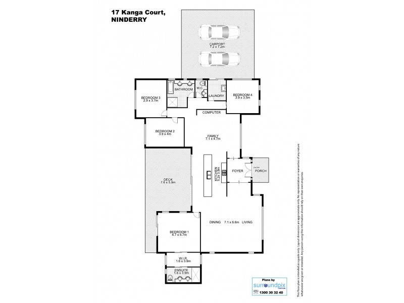 17 Kanga Court, Ninderry QLD 4561 Floorplan