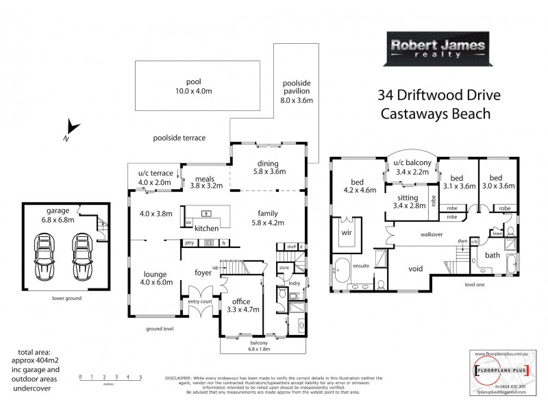 34 Driftwood Drive, Castaways Beach QLD 4567 Floorplan