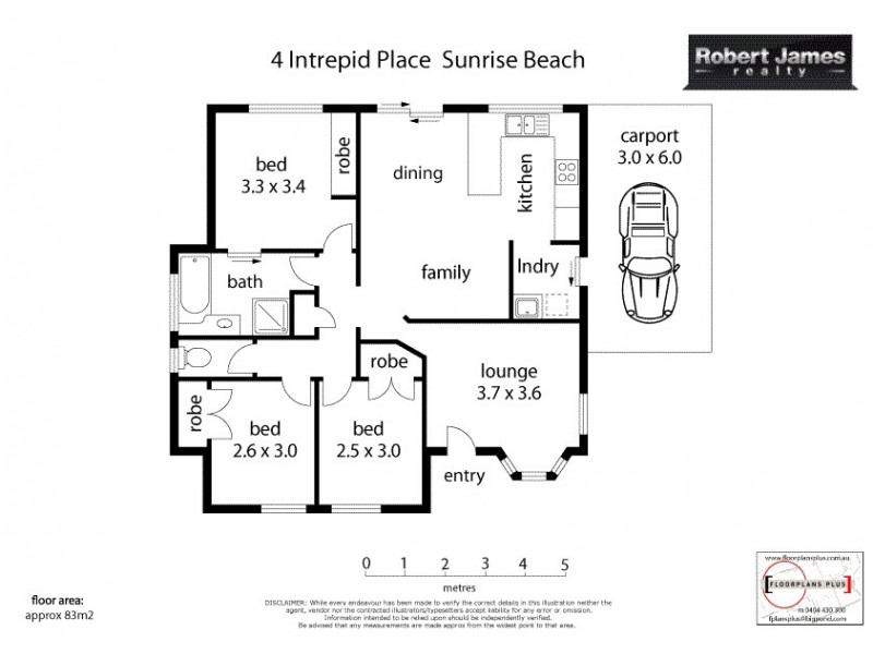 4 Intrepid Place, Sunrise Beach QLD 4567 Floorplan