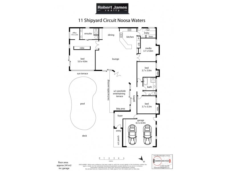 11 Shipyard Circuit, Noosa Waters QLD 4566 Floorplan
