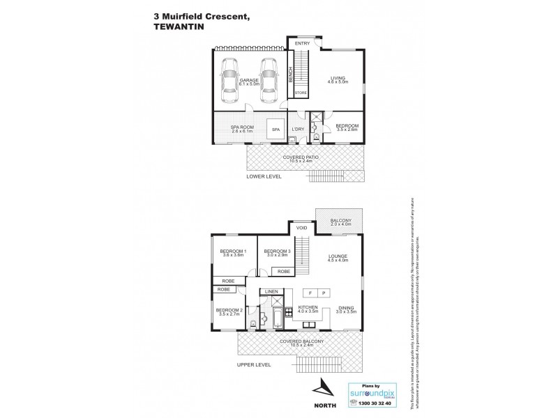 3 Muirfield  Crescent, Tewantin QLD 4565 Floorplan