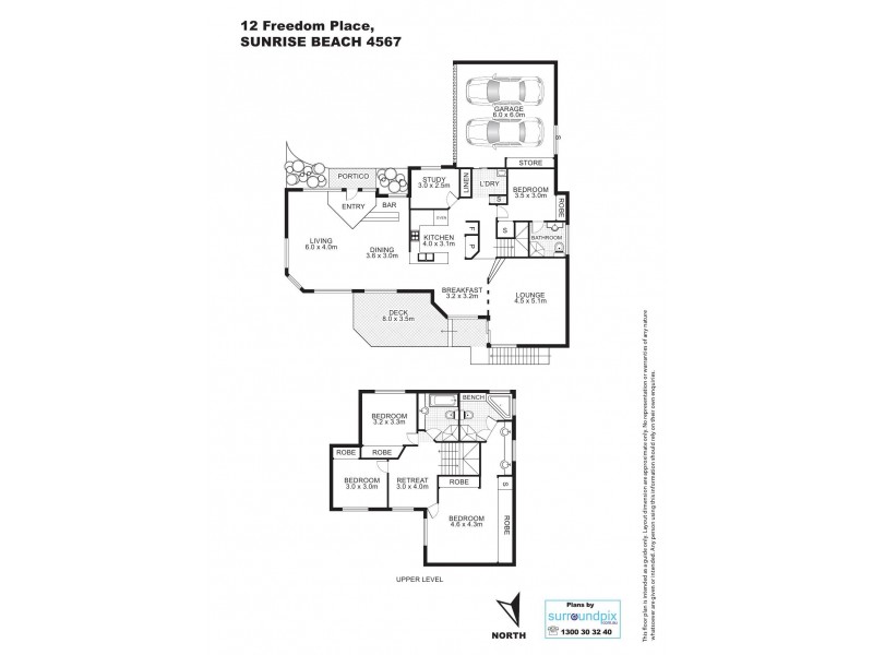 12 Freedom Place, Sunrise Beach QLD 4567 Floorplan