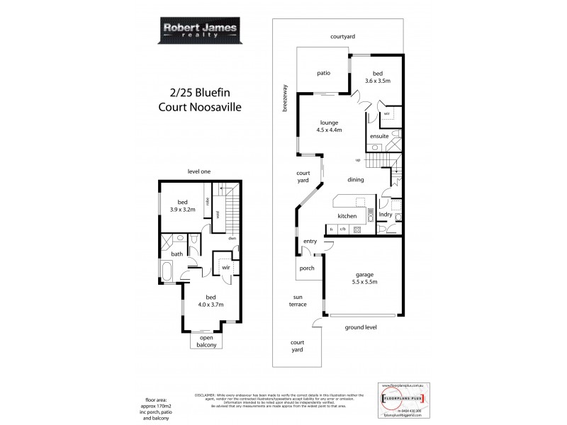 2/25 Bluefin Court, Noosa Waters QLD 4566 Floorplan