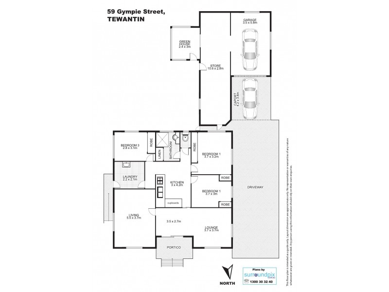 59 Gympie Street, Tewantin QLD 4565 Floorplan