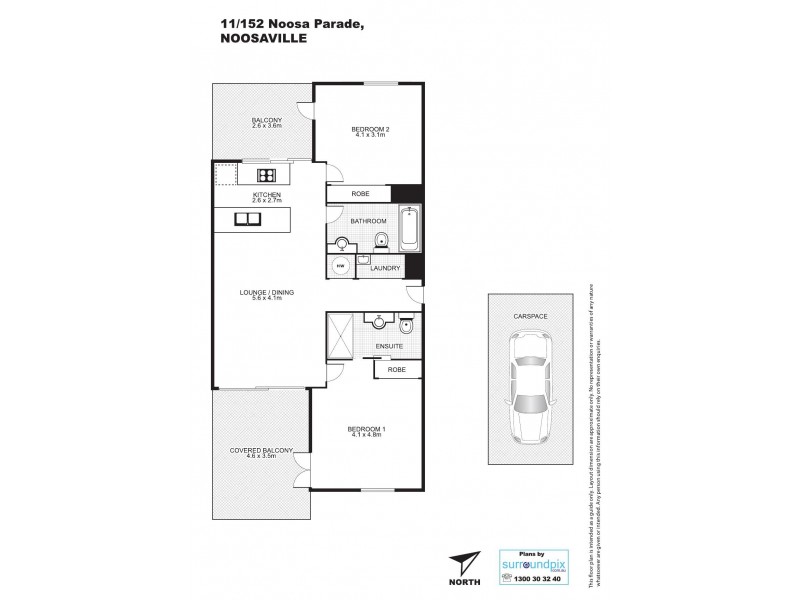 11/152 Noosa Parade, Noosaville QLD 4566 Floorplan