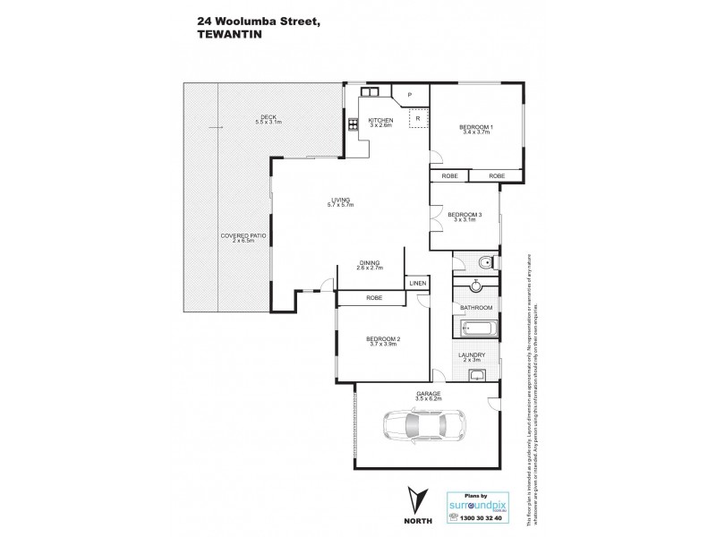 24 Woolumba Street, Tewantin QLD 4565 Floorplan