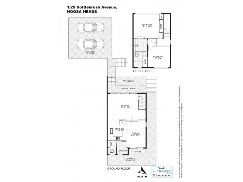 1/29 Bottlebrush Avenue, Noosa Heads QLD 4567 Floorplan