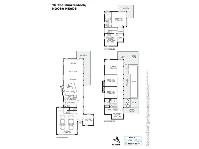16 The Quarterdeck, Noosa Heads QLD 4567 Floorplan
