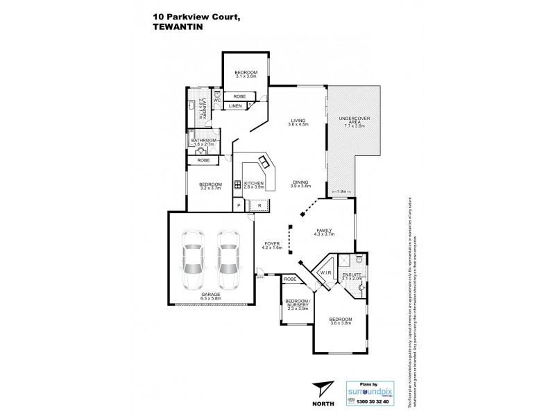 10 Parkview Court, Tewantin QLD 4565 Floorplan