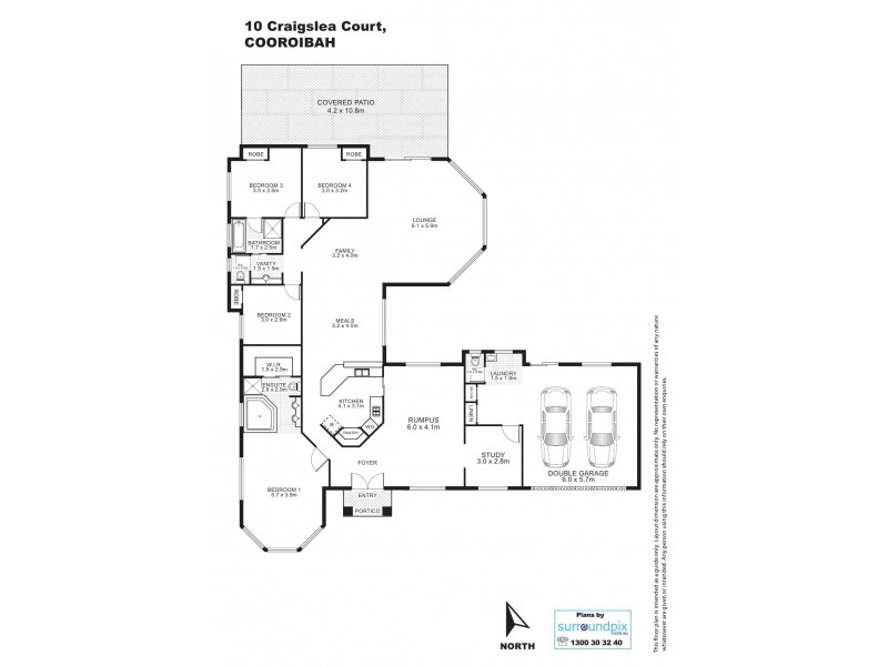 10 Craigslea Court, Cooroibah QLD 4565 Floorplan