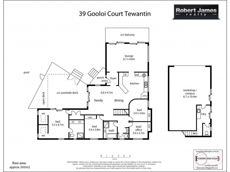 39 Gooloi Court, Tewantin QLD 4565 Floorplan
