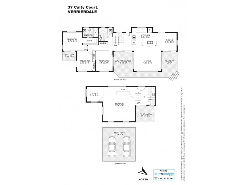 37 Calty Close, Doonan QLD 4562 Floorplan
