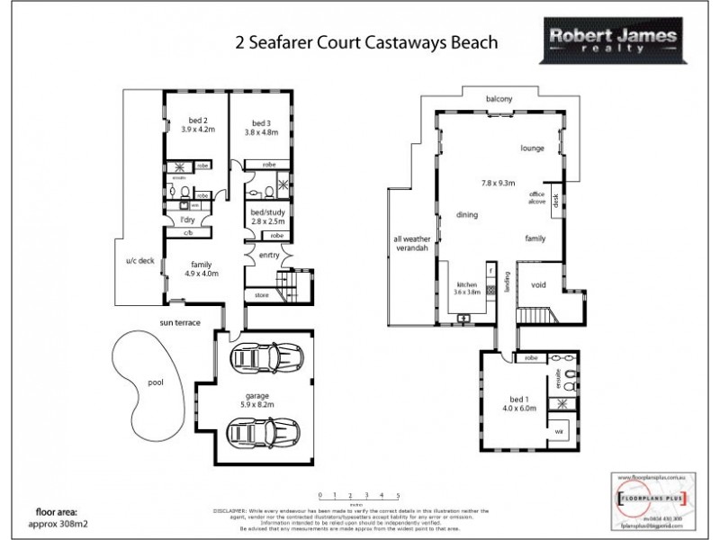 2 Seafarer Court, Castaways Beach QLD 4567 Floorplan