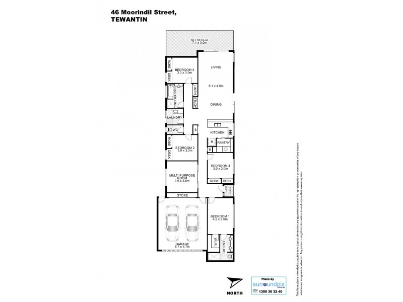 46 Moorindil Street, Tewantin QLD 4565 Floorplan