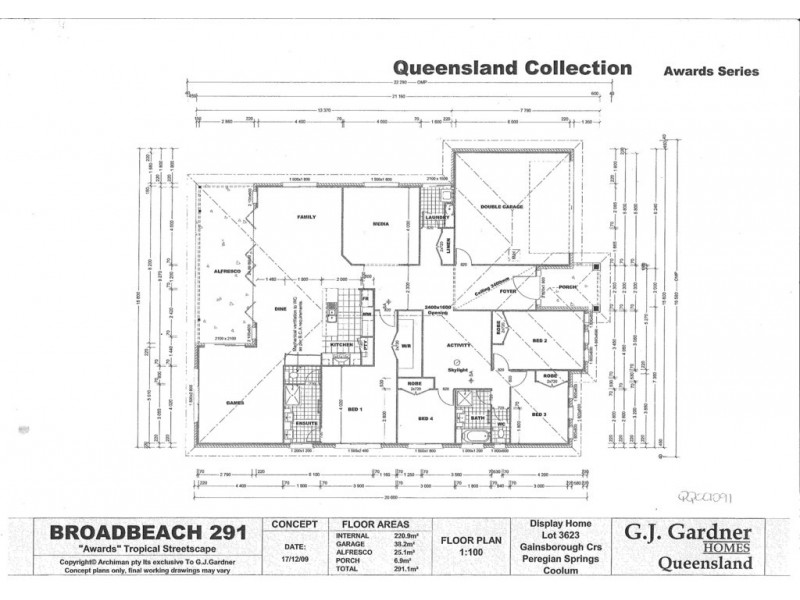 13 Gainsborough Cres, Peregian Springs QLD 4573 Floorplan