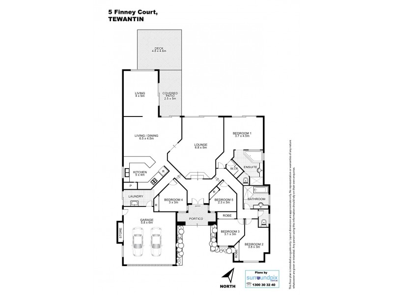 5 Finney Court, Tewantin QLD 4565 Floorplan