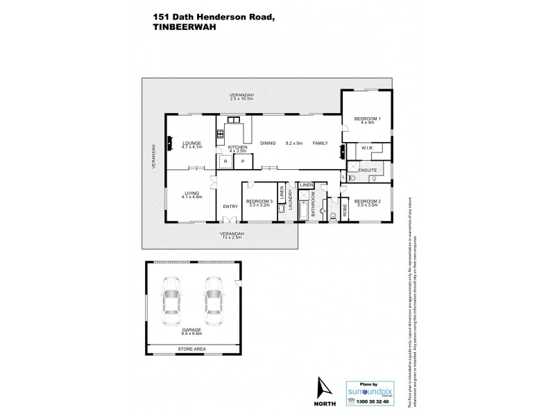 151 Dath Henderson Road, Tinbeerwah QLD 4563 Floorplan