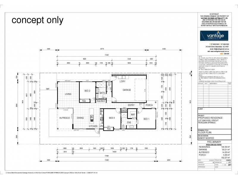 Lot 3262 Koel Cct, Peregian Springs QLD 4573 Floorplan