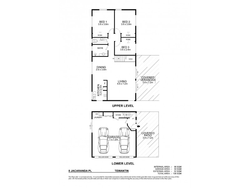 8 Jacaranda Place, Tewantin QLD 4565 Floorplan