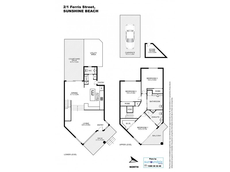 Unit 2 / 1 Ferris Street, Sunshine Beach QLD 4567 Floorplan
