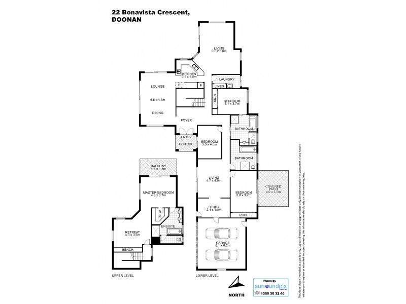 22 Bonavista Crescent, Doonan QLD 4562 Floorplan