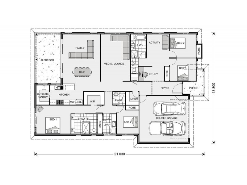 Lot 2426 Whistler Lane, Peregian Springs QLD 4573 Floorplan