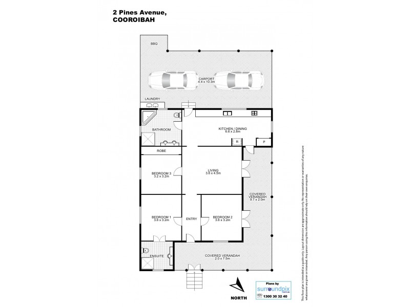 2 Pines Avenue, Cooroibah QLD 4565 Floorplan