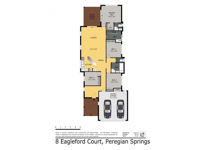 8 Eagleford Court, Peregian Springs QLD 4573 Floorplan