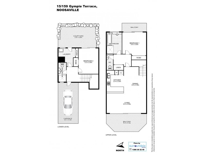 Unit 15/159 Gympie Terrace, Noosaville QLD 4566 Floorplan