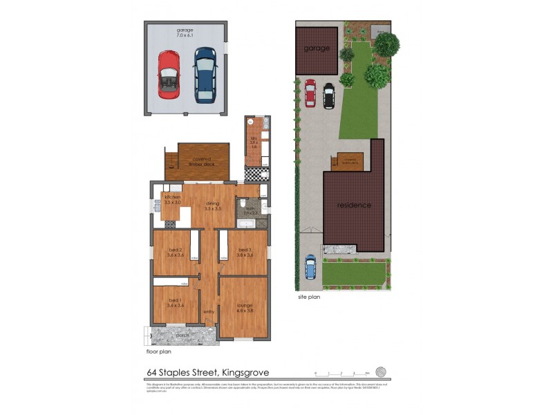 64 Staples Street, Kingsgrove NSW 2208 Floorplan