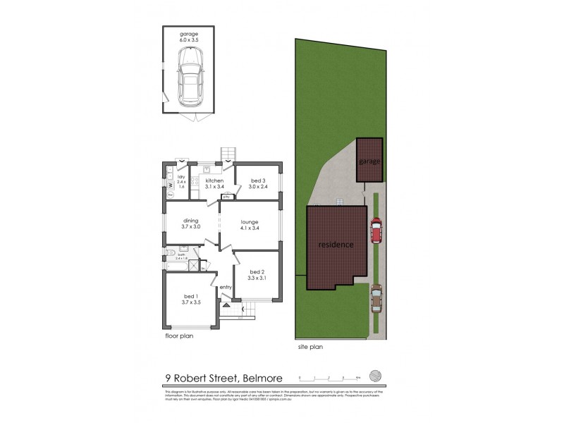 9 Robert Street, Belmore NSW 2192 Floorplan