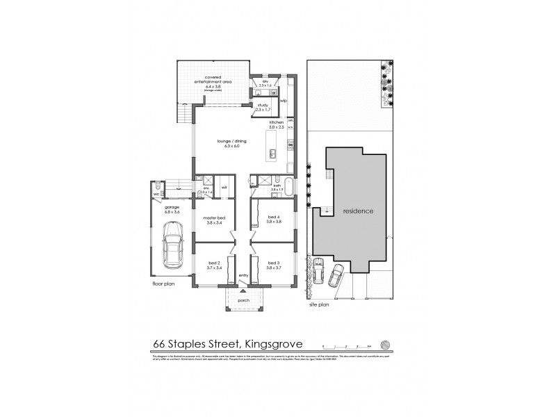 66 Staples Street, Kingsgrove NSW 2208 Floorplan