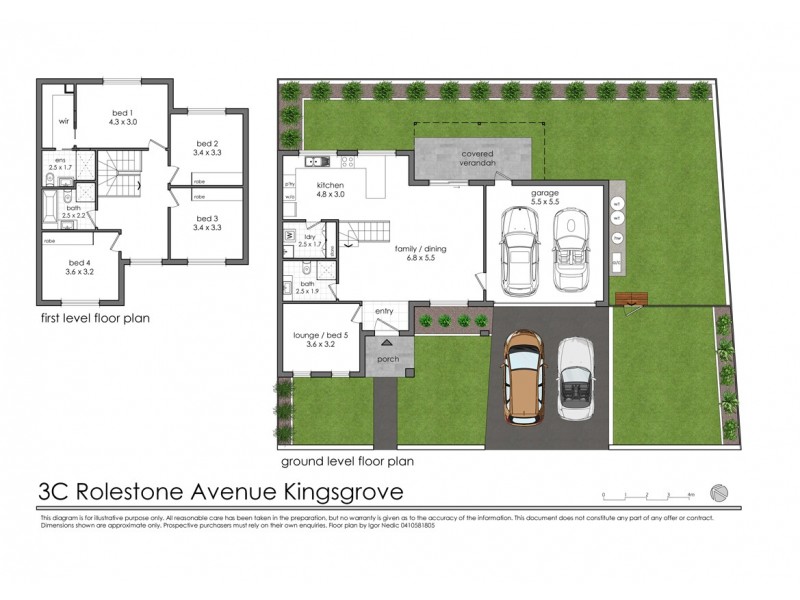 3C Rolestone Avenue, Kingsgrove NSW 2208 Floorplan