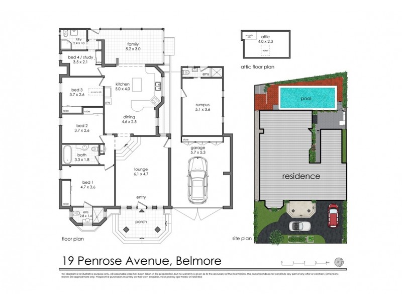 19 Penrose Avenue, Belmore NSW 2192 Floorplan